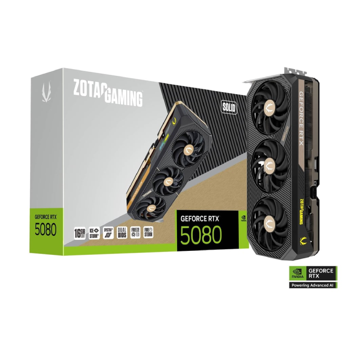 کارت گرافیک زوتک مدل GeForce RTX 5080 16GB SOLID